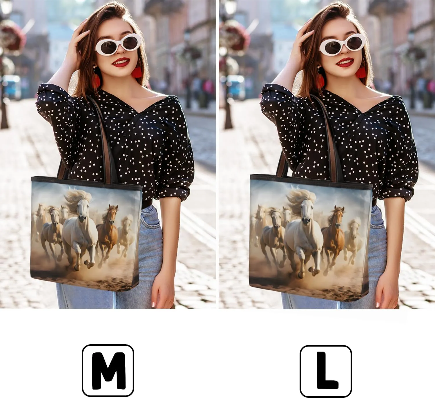 Tote Bag for Women with Zipper Large Capacity Top Handle Casual Shoulder Bag Handbag Reusable Shopping