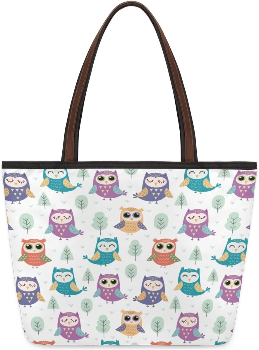 Tote Bag for Women with Zipper Large Capacity Top Handle Casual Shoulder Bag Handbag Reusable Shopping