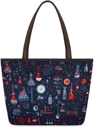 Tote Bag for Women with Zipper Large Capacity Top Handle Casual Shoulder Bag Handbag Reusable Shopping