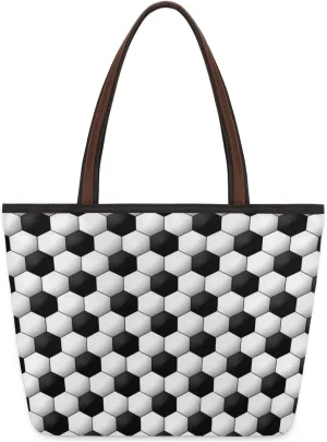 Tote Bag for Women with Zipper Large Capacity Top Handle Casual Shoulder Bag Handbag Reusable Shopping