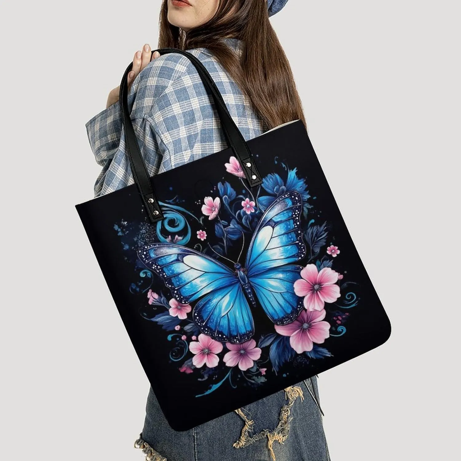 Tote Bag for Women Work Pu Leather Travel Purse and Handbags