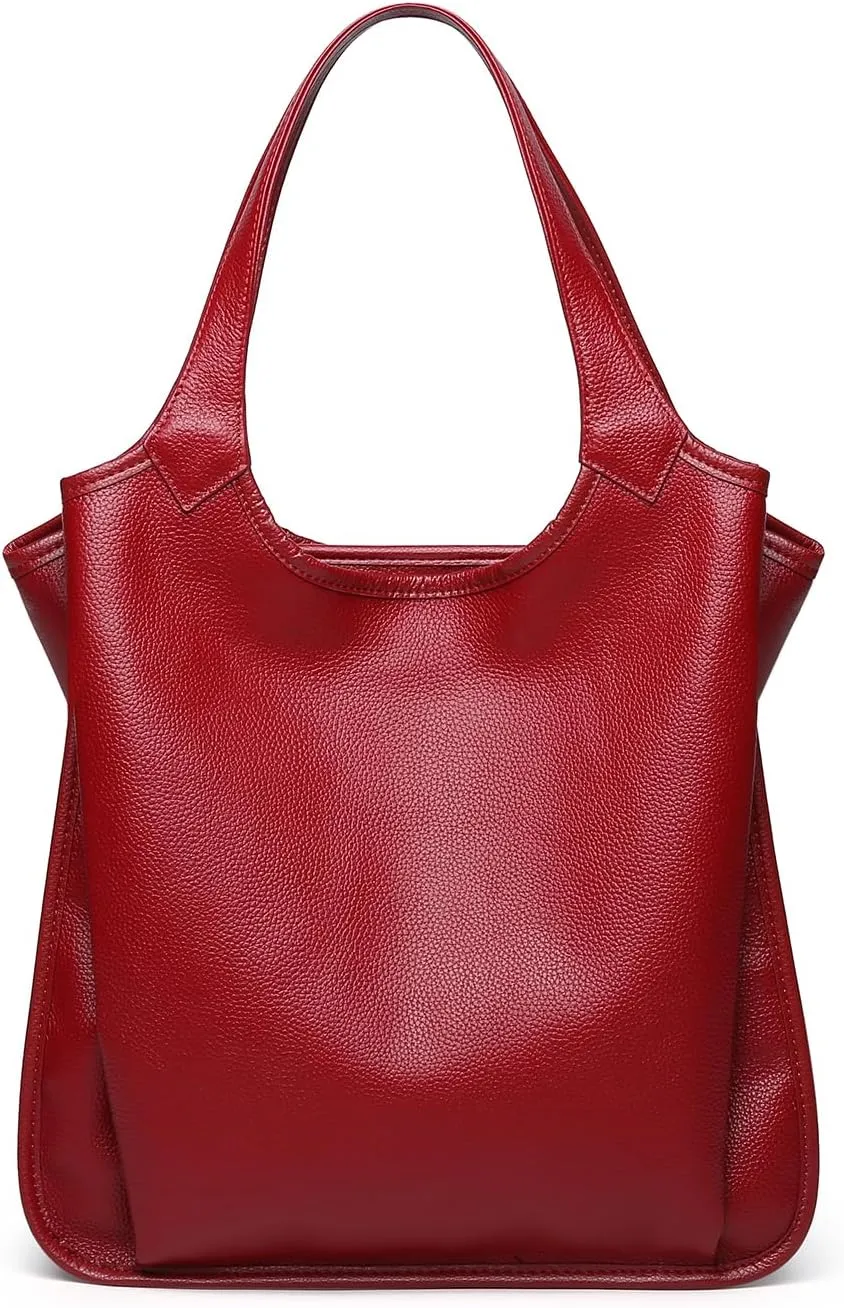 Tote Bags for Women, Genuine Luxury Leather Handbags, Hobo Medium Size Tote, Soft Leather Purses Handbags