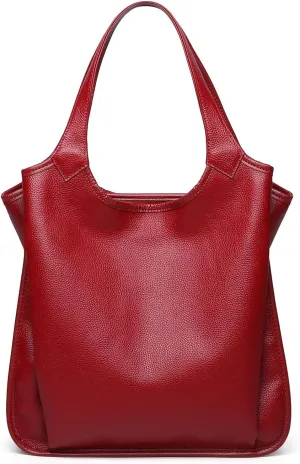 Tote Bags for Women, Genuine Luxury Leather Handbags, Hobo Medium Size Tote, Soft Leather Purses Handbags