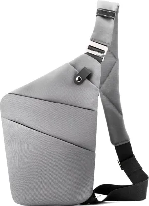 Travel Anti Pickpocket Purses, Slim Carry Crossbody Bag for Women & Man Travel Safe, Waterproof