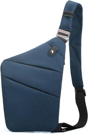 Travel Anti Pickpocket Purses, Slim Carry Crossbody Bag for Women & Man Travel Safe, Waterproof