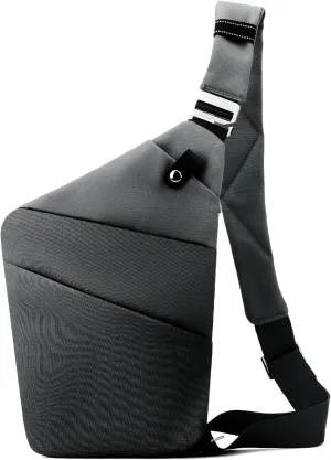 Travel Anti Pickpocket Purses, Slim Carry Crossbody Bag for Women & Man Travel Safe, Waterproof