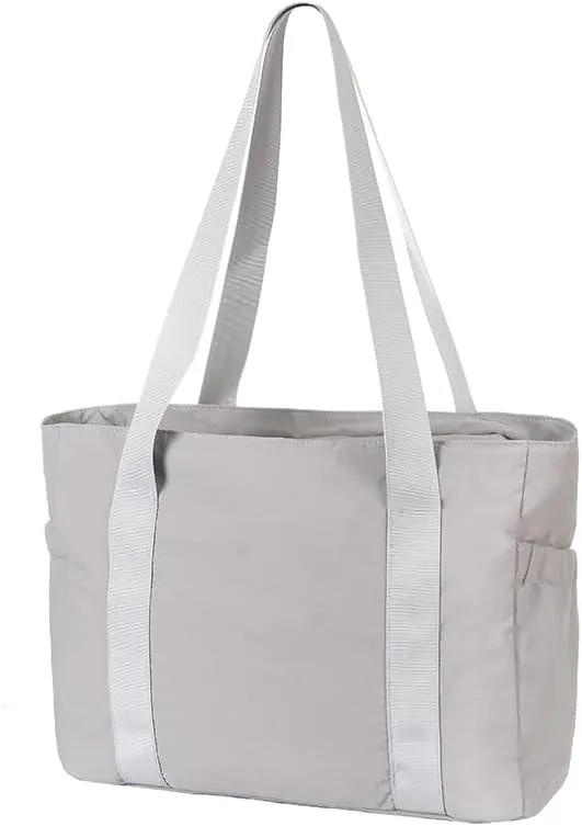 Travel Tote for Women - Gym, Laptop Shoulder, Overnight, Yoga Bag with Mat Buckle for Sports, Work