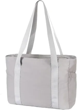 Travel Tote for Women - Gym, Laptop Shoulder, Overnight, Yoga Bag with Mat Buckle for Sports, Work