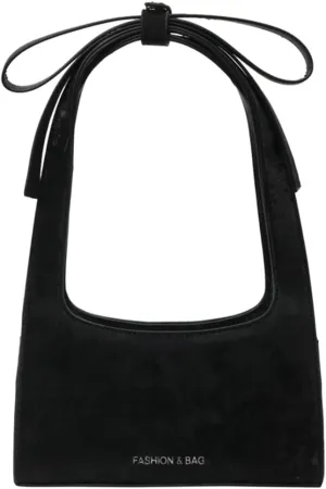Trendy Vegan Leather Shoulder Bags for Women Small Cute Y2k Tote Purse Handbags Bowknot Designer Satchels 2025