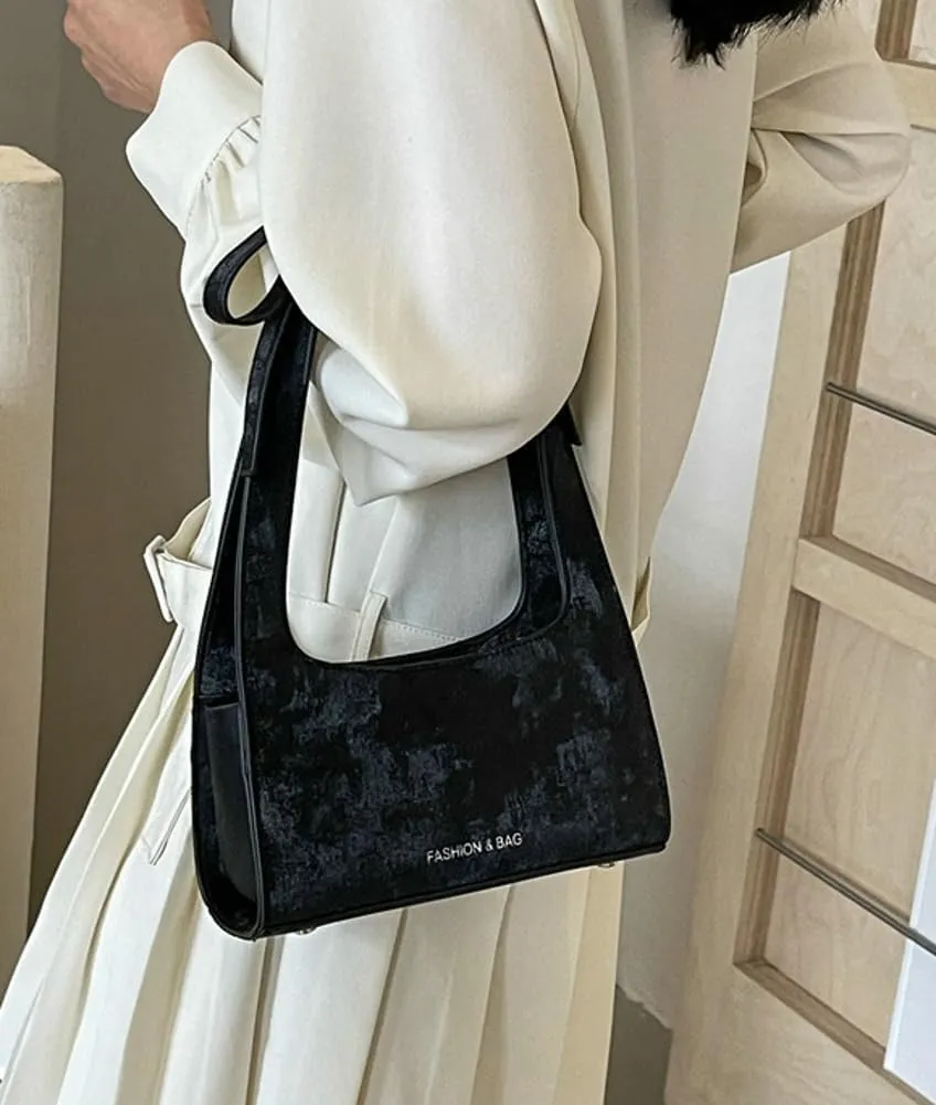 Trendy Vegan Leather Shoulder Bags for Women Small Cute Y2k Tote Purse Handbags Bowknot Designer Satchels 2025