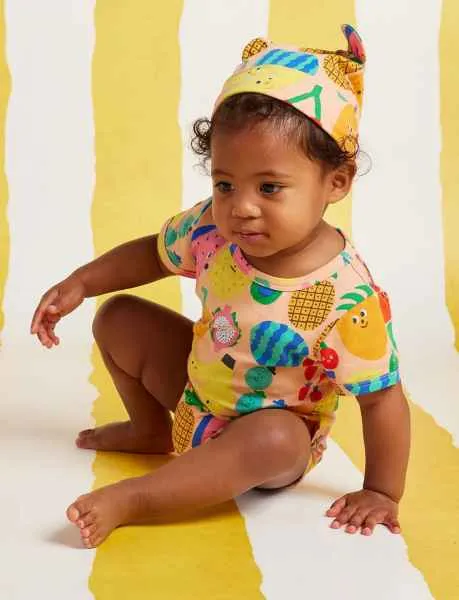 Tropicana Short Sleeve Bodysuit