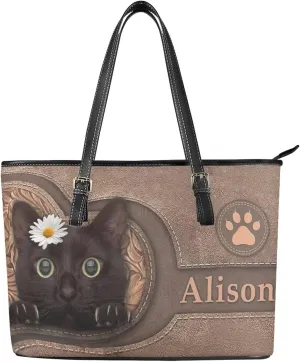 Tuoxiukan Custom Photo Tote Bags for Women Personalized Womens Purses And Handbags Customized Shoulder Bag Gifts for Her