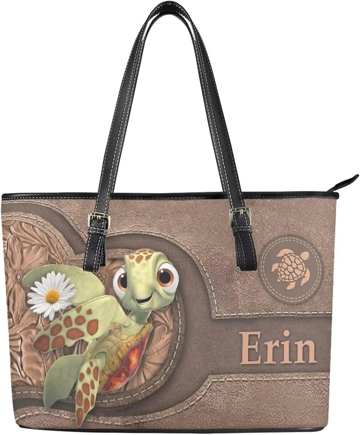 Tuoxiukan Custom Photo Tote Bags for Women Personalized Womens Purses And Handbags Customized Shoulder Bag Gifts for Her