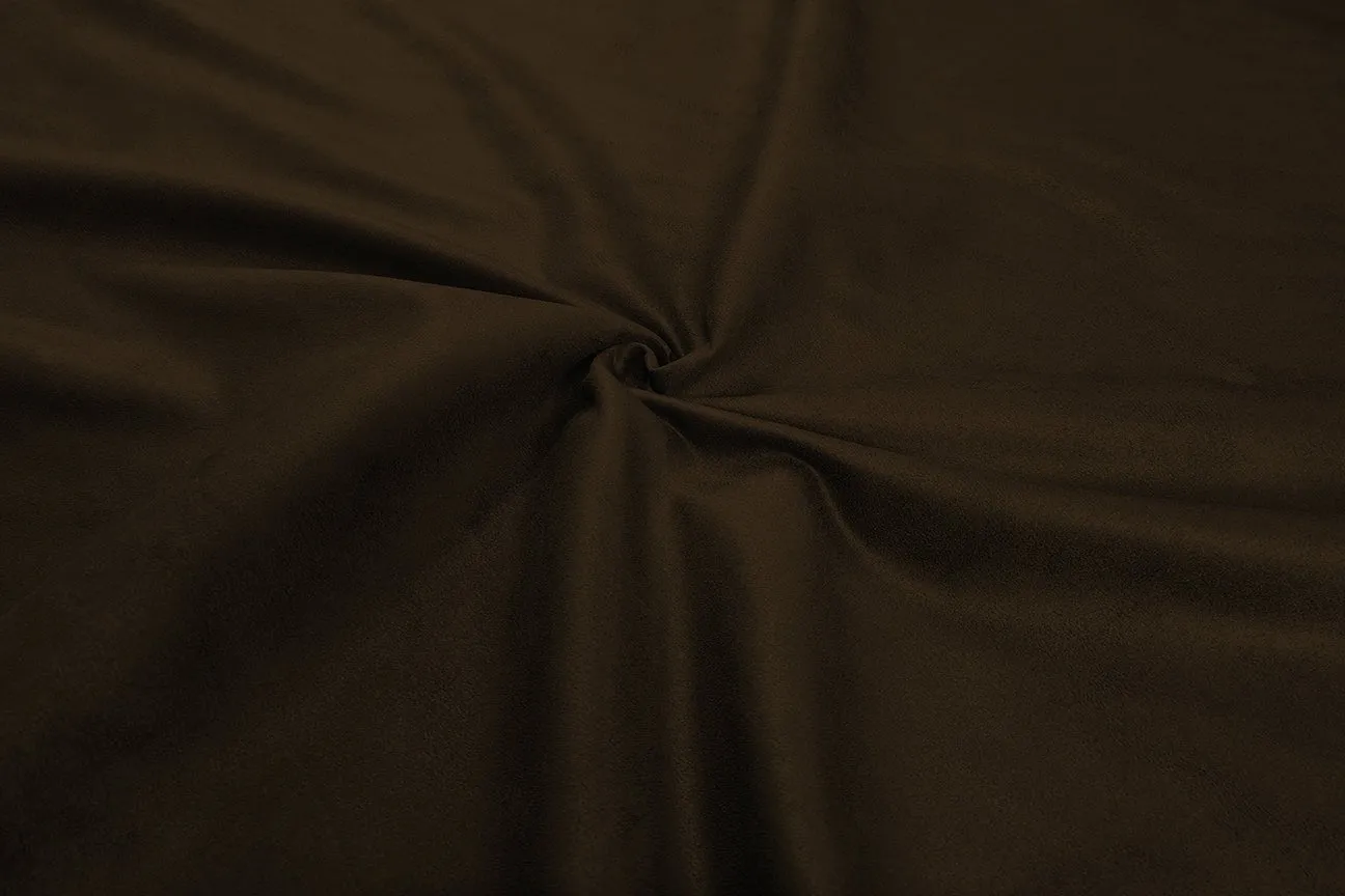 Umber Brown Suede