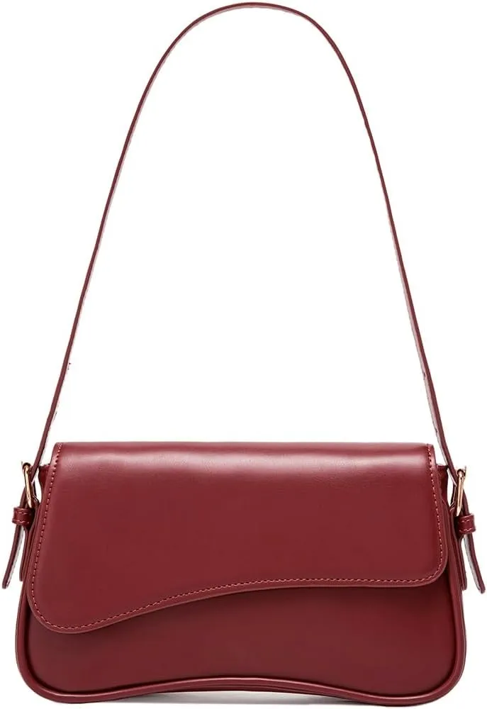 Underarm Shoulder Bag for Women Trendy Purse Vegan Leather Hobo Handbags Clutch Crossbody Bag