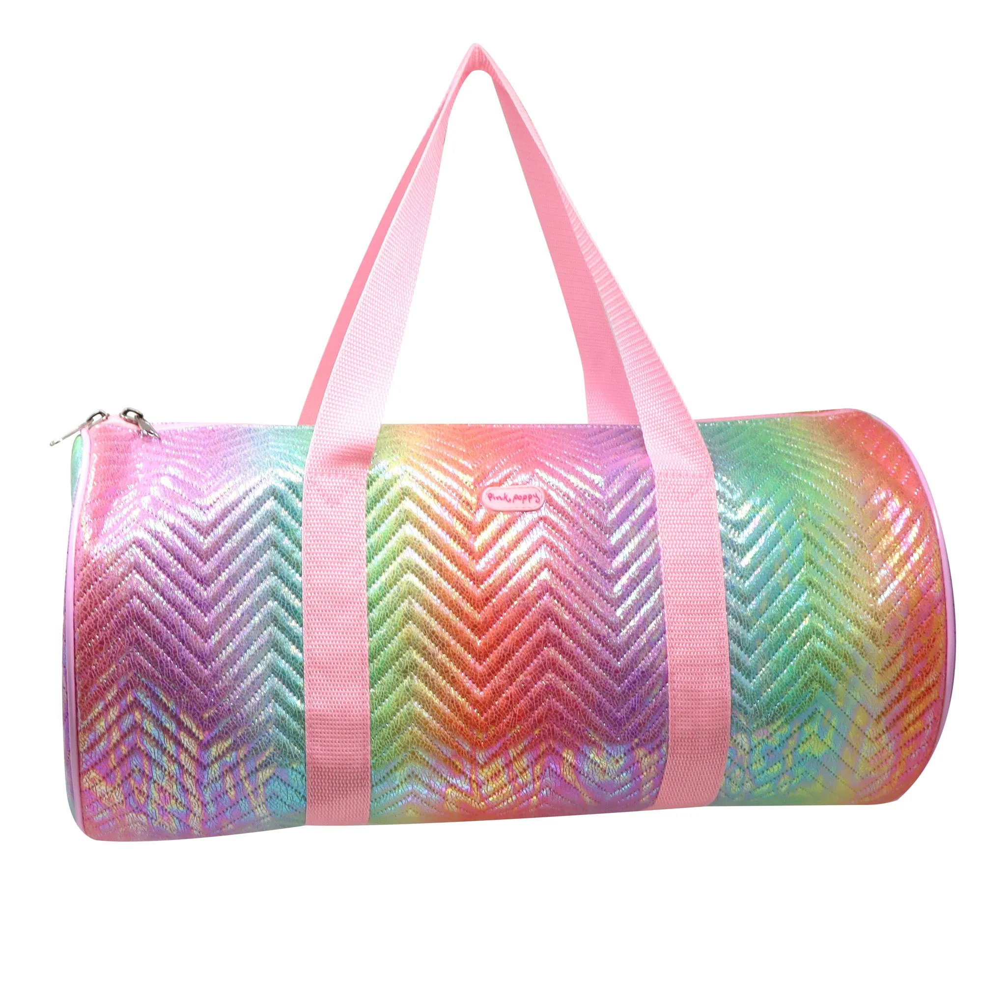 Unicorn Dreamer Quilted Rainbow Duffle Bag