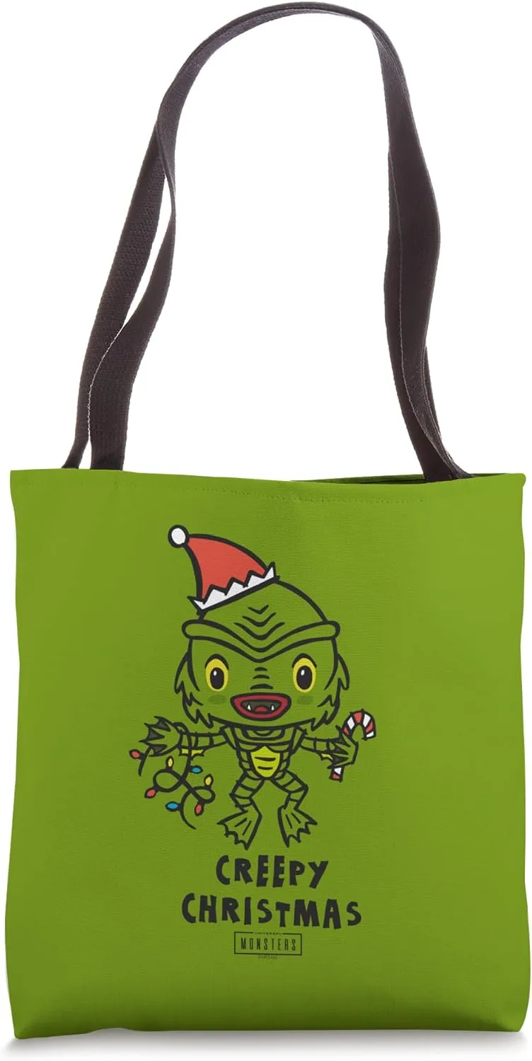Universal Monsters Creature from the Black Lagoon Christmas Tote Bag