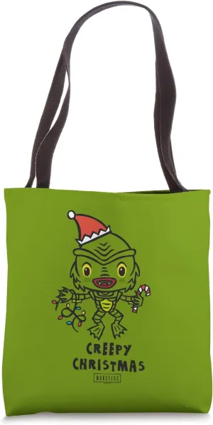 Universal Monsters Creature from the Black Lagoon Christmas Tote Bag