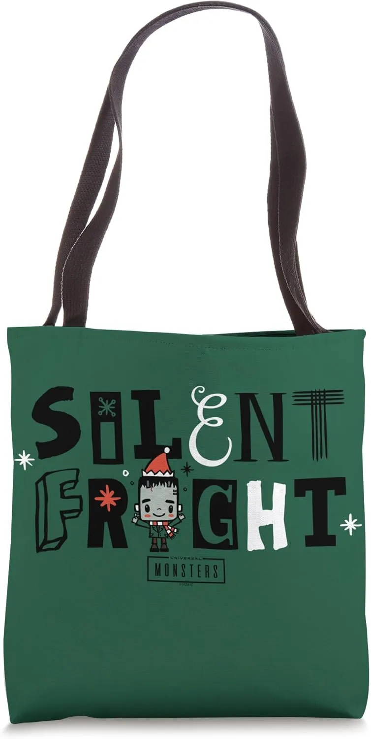 Universal Monsters Frankenstein Holiday Silent Fright Tote Bag
