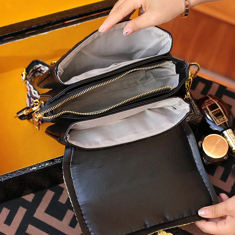 Vanessa Genuine Leather Crossbody Bag