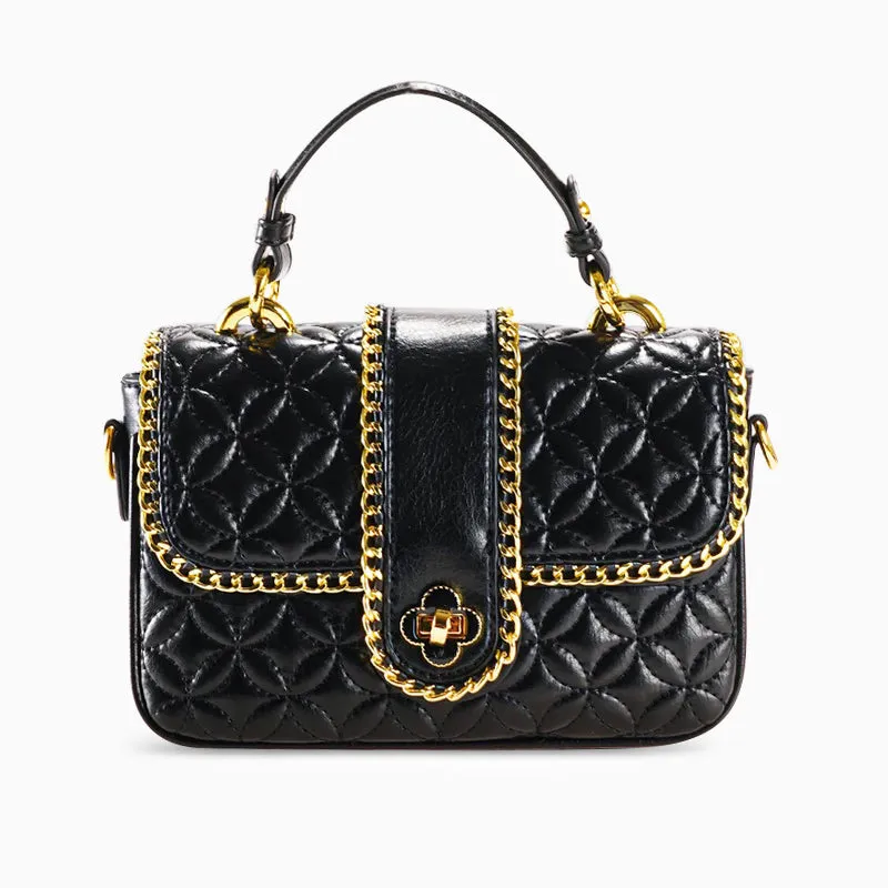 Vanessa Genuine Leather Crossbody Bag