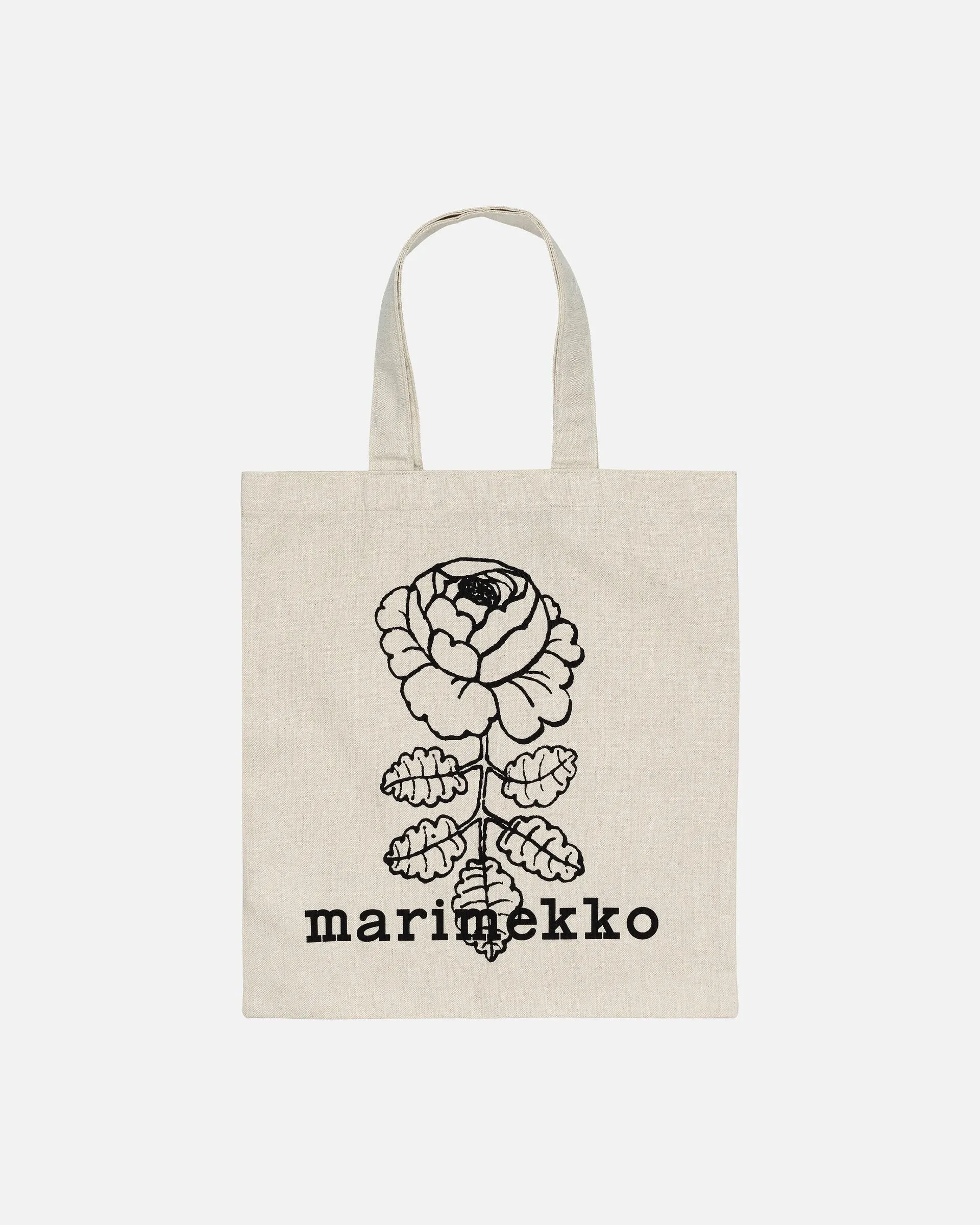 vankka vihkiruusu placement tote bag - black
