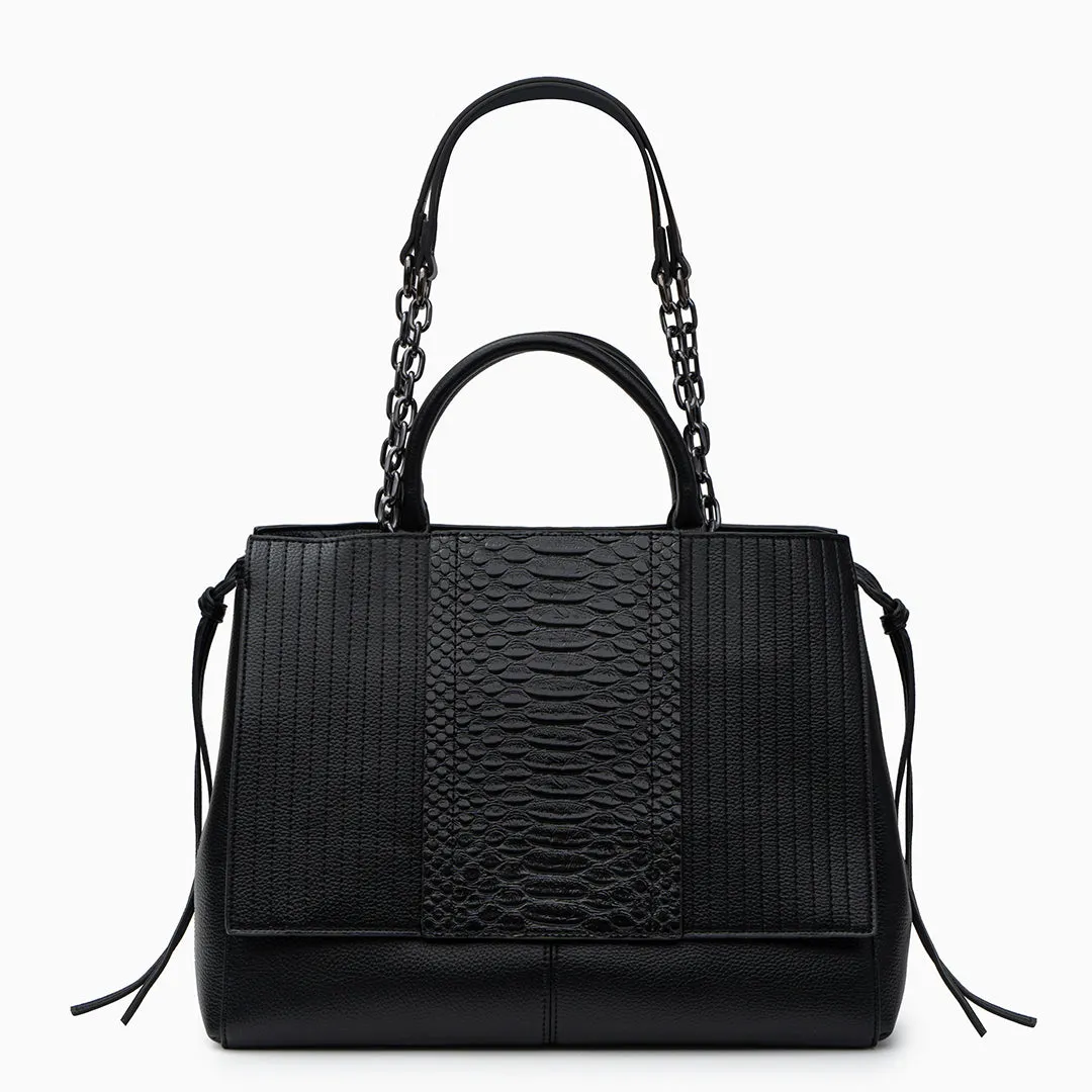 Vegan leather tote bag - professional & stylish design