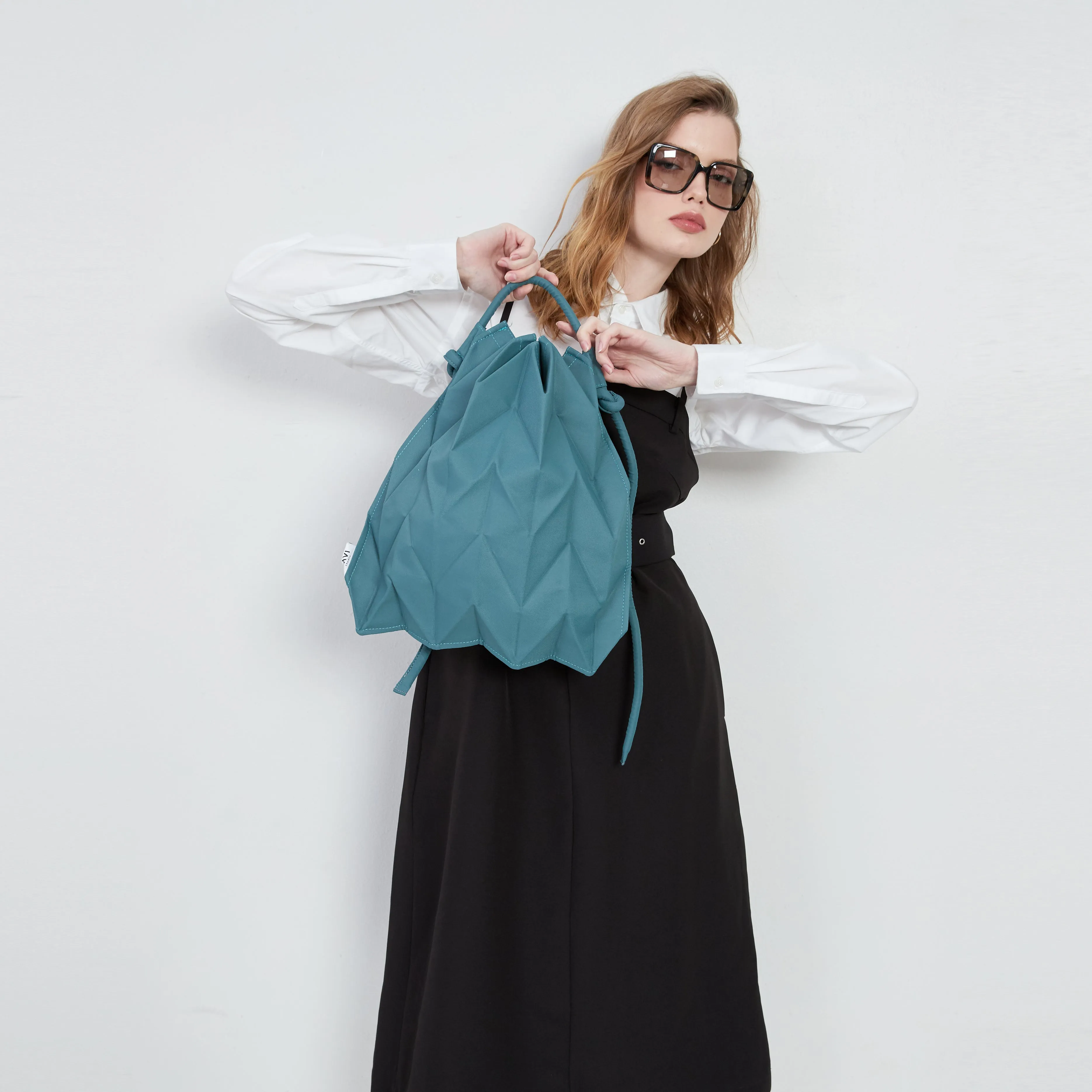 W-Knot Bag (Aqua blue)