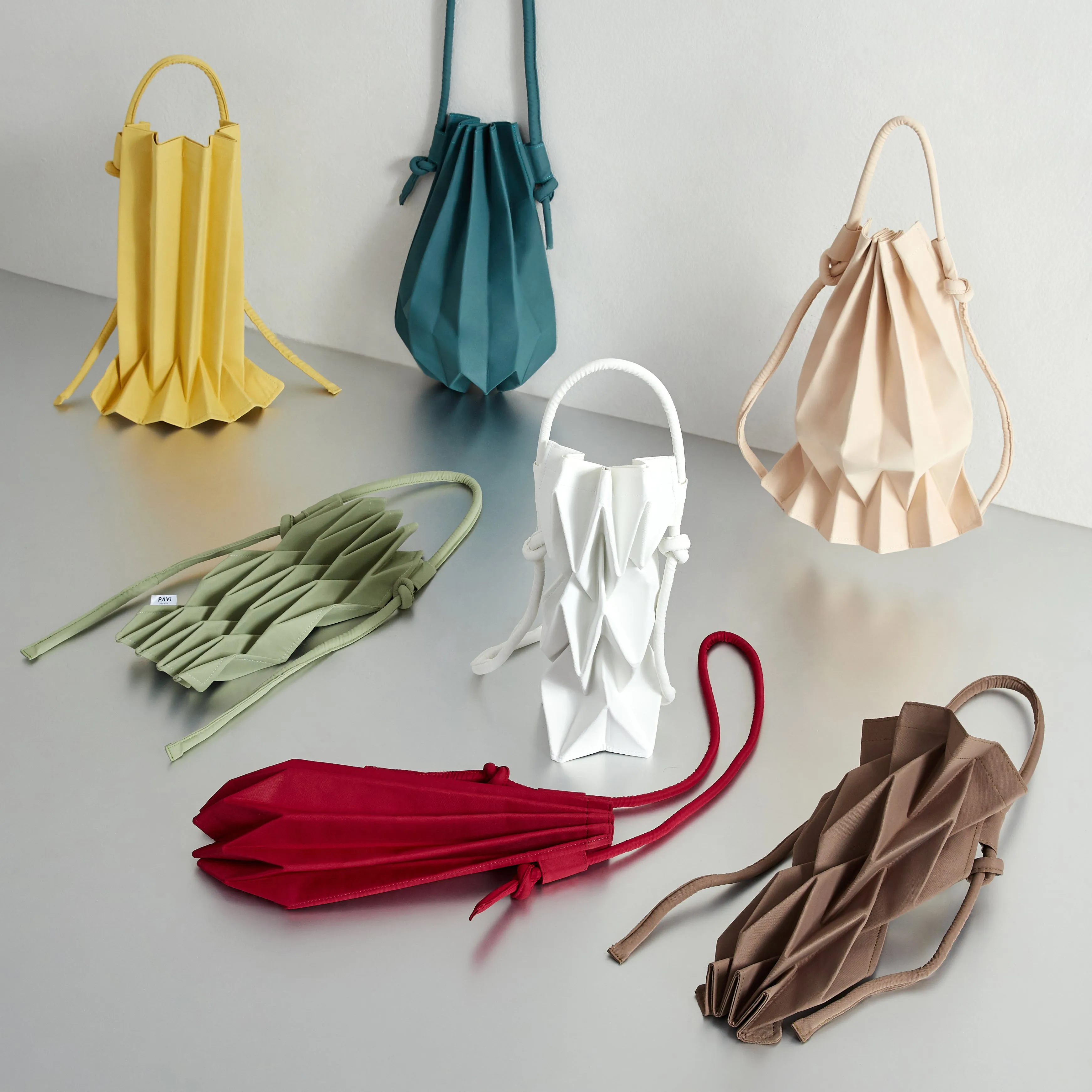 W-Knot Bag (Aqua blue)