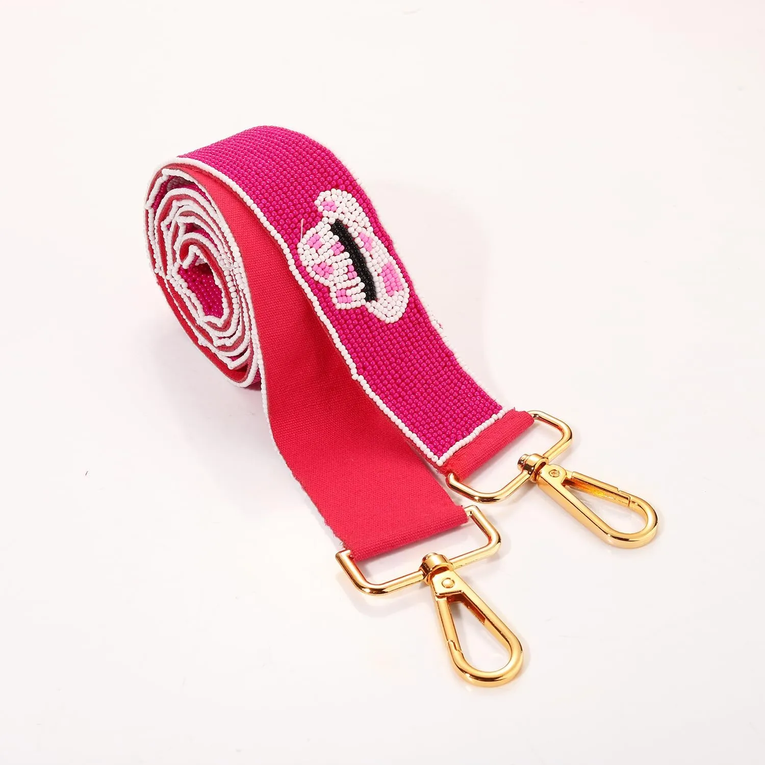 Western Purse Straps Replacement Crossbody Cowgirl Hat Beads Wide Shoulder Strap Rodeo Bacheloretty Party Bag Strap