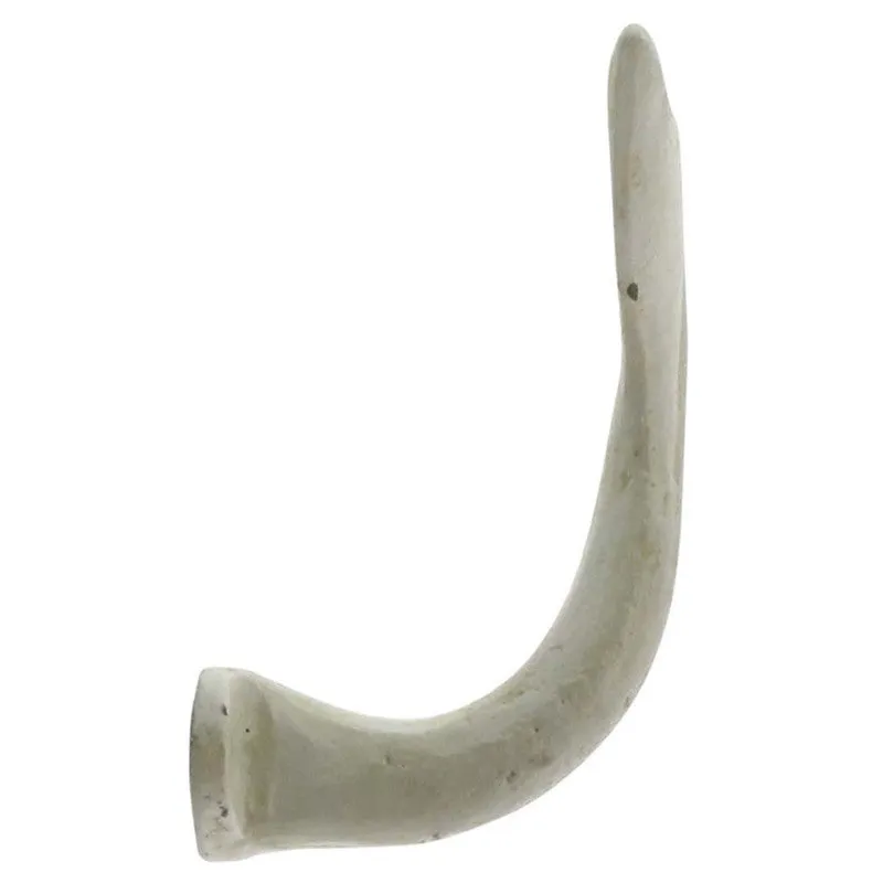 Whale Tail Wall Hook White