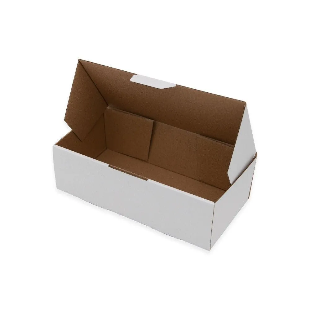 Wholesale 240 x 125 x 75mm Diecut White Mailing Box B4