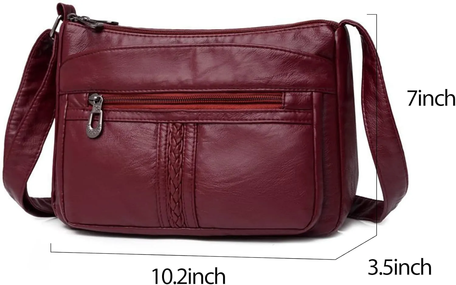 Women Shoulder Bags Multipockets Crossbody Purses Travel Messenger Bags Casual Purses and Handbags