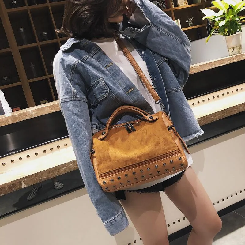 Women Suede Handbags