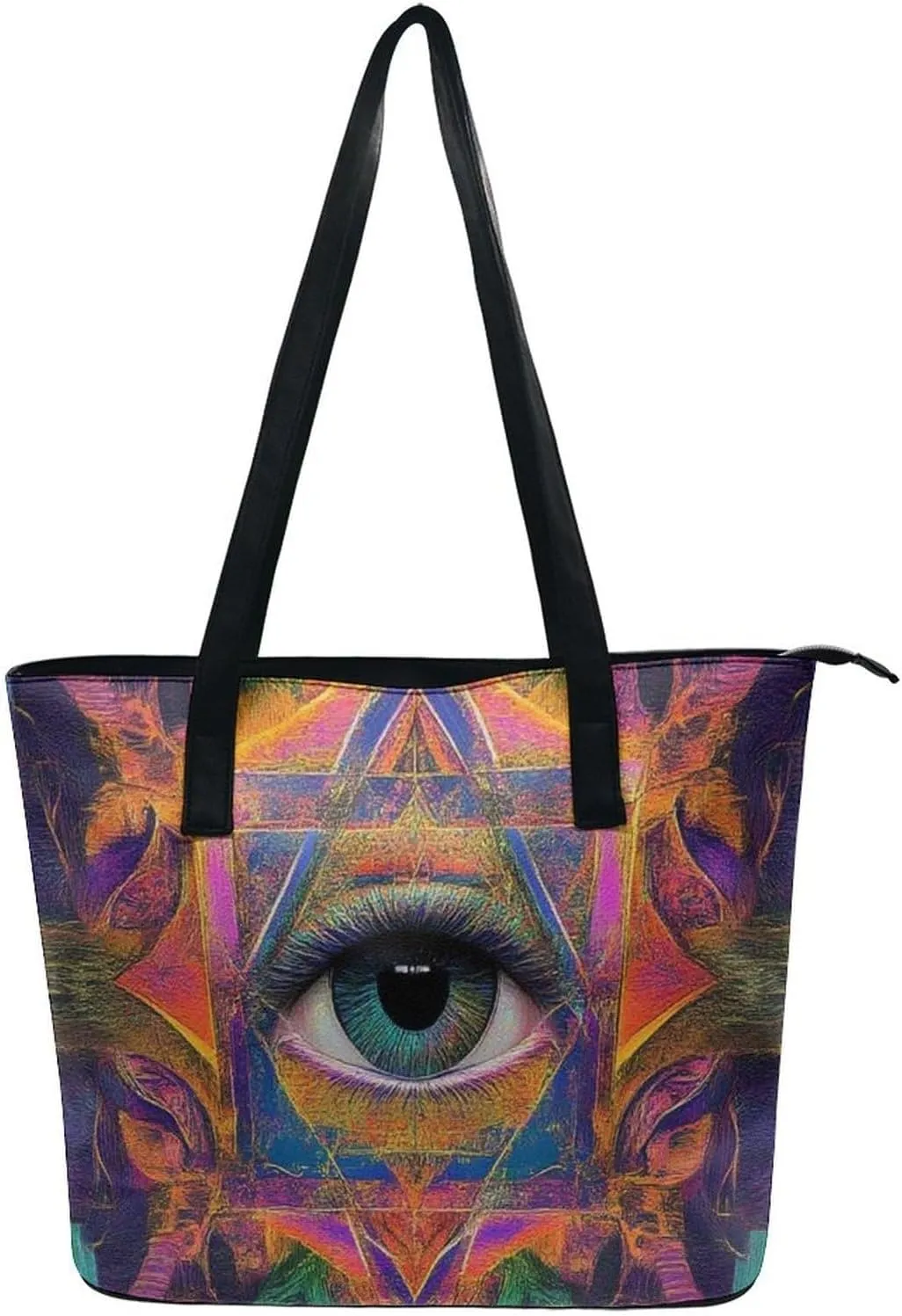 Women Tote Bag PU Leather Travel Shoulder Bags Casual Handbags
