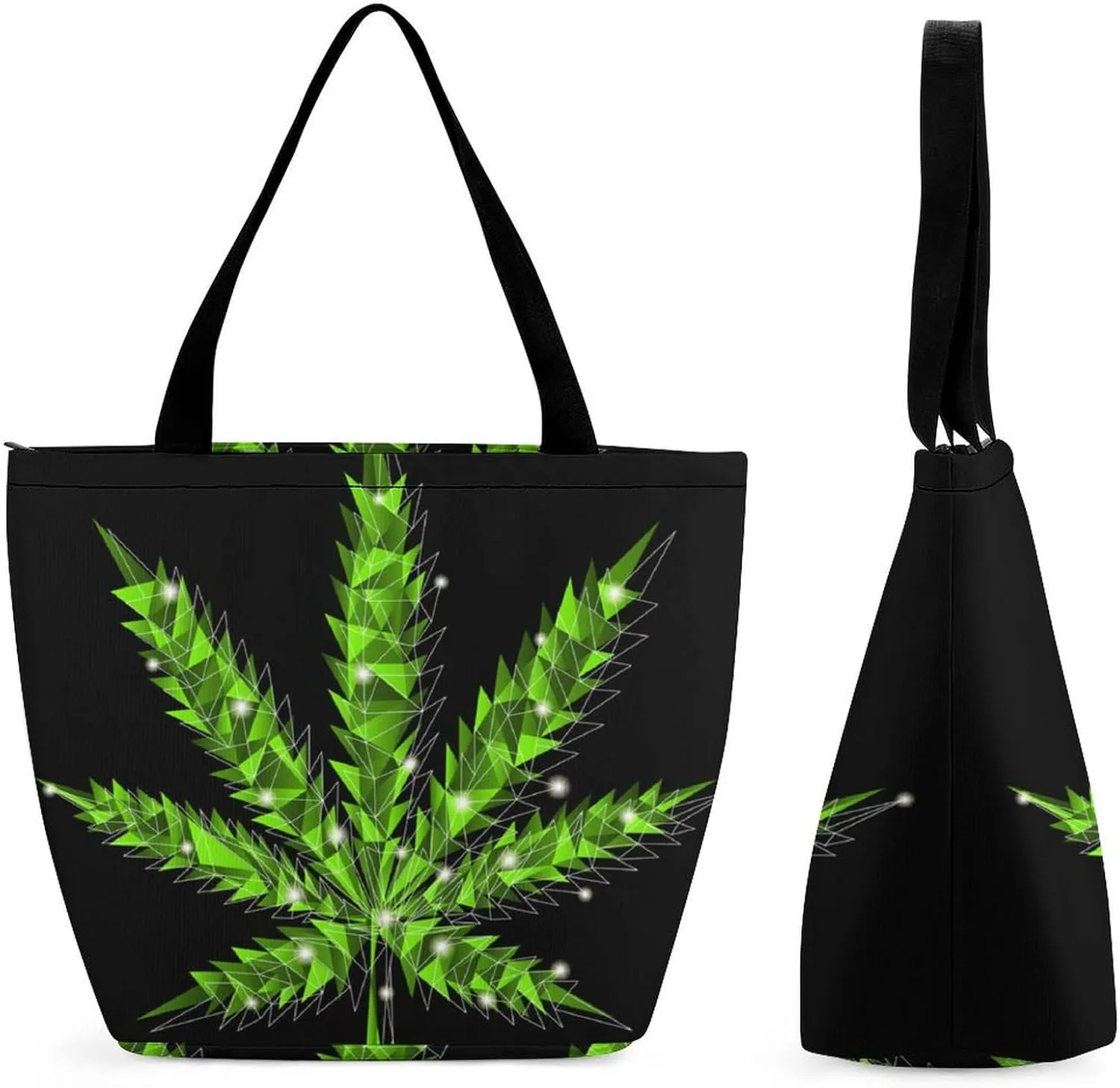 Women's Fashion Travel Tote Bag, Polyester Handbags Purse for Women, Shoulder Bag for Travel Shopping Beach