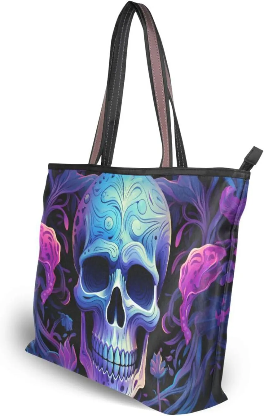 Women's Large Capacity Hobo Shoulder Bags - Casual Work & Vacation Tote Bag, 11"