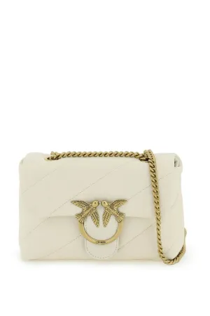 Women's Love Mini Puff Maxi Quilt Bag in Bianco | 100039A0F2