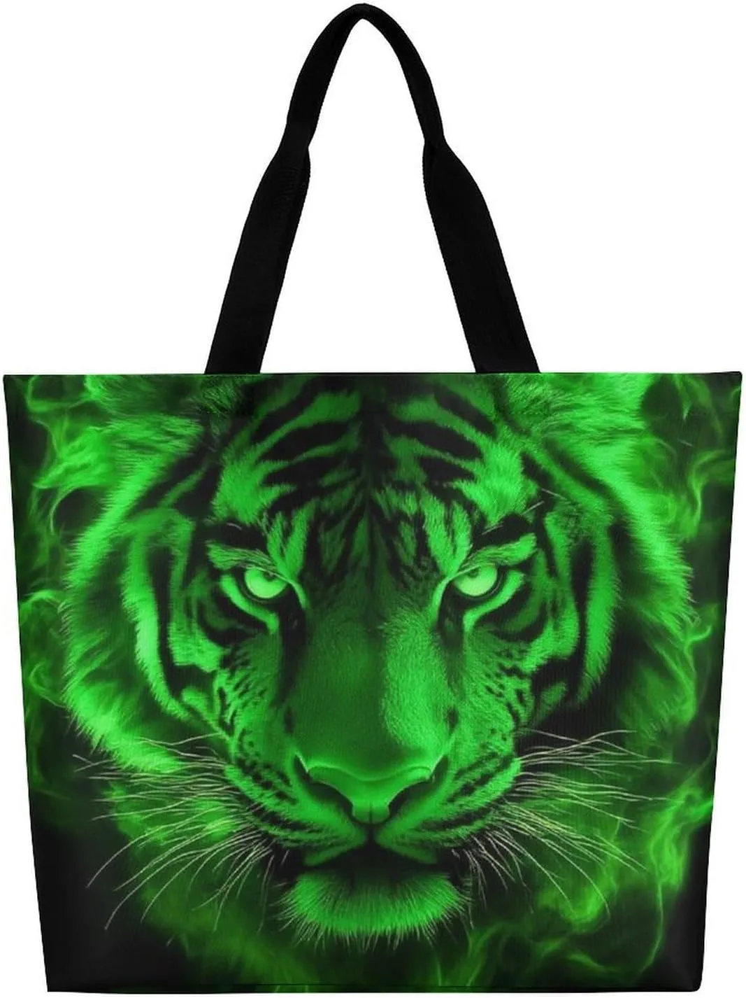 Women's Reusable Tote Bag, Portable Shoulder Handbags Large Capacity Casual Shopping Bags