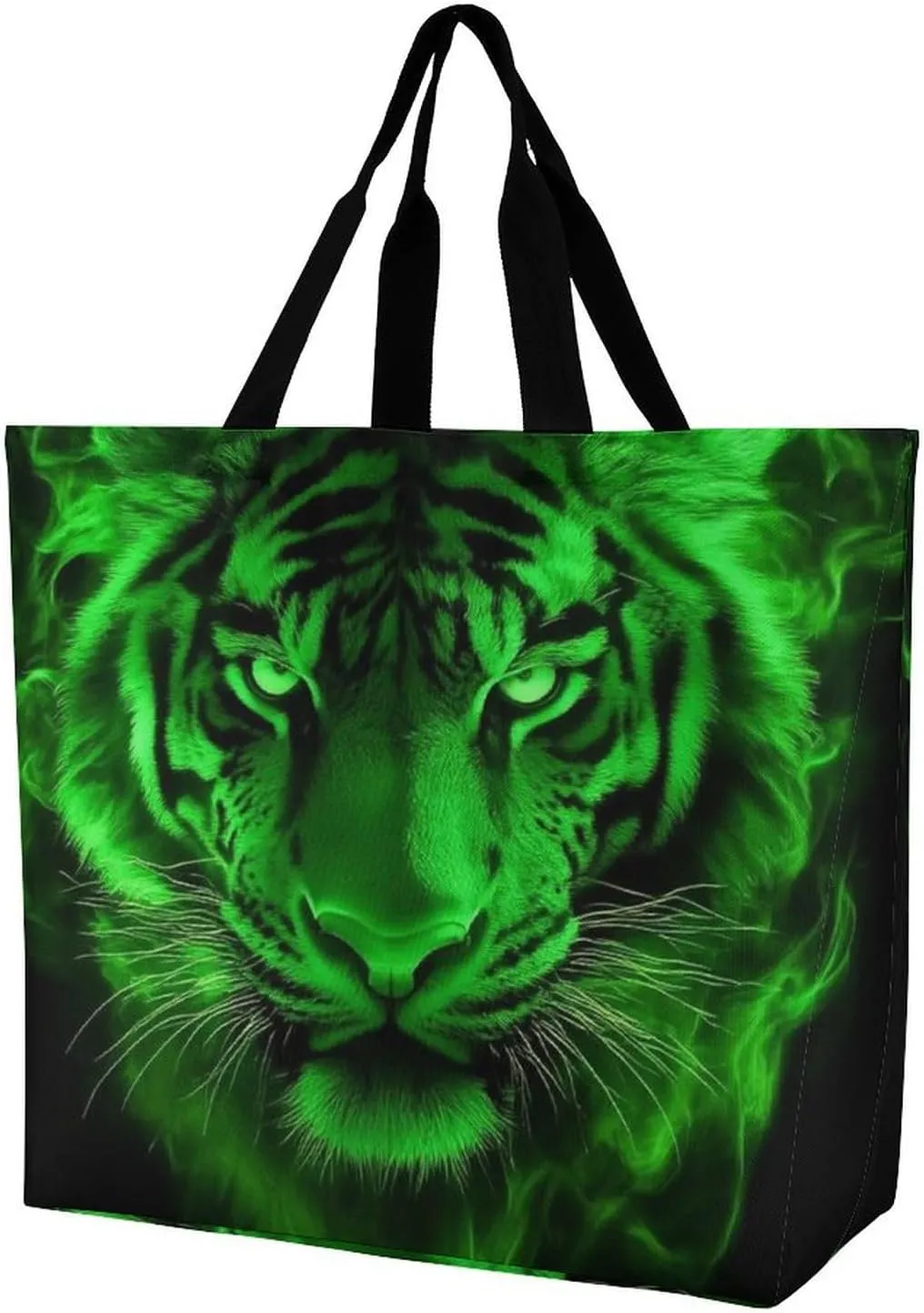 Women's Reusable Tote Bag, Portable Shoulder Handbags Large Capacity Casual Shopping Bags