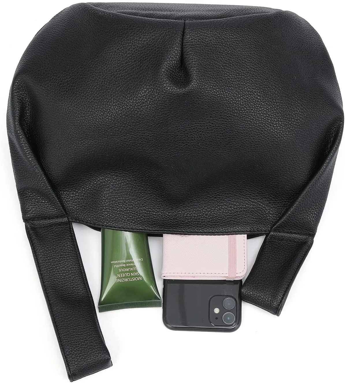 Women's Small Tote Bag for Women Soft Leather Top Handle Bag Wristlet Knot Pouch Purses and Handbags