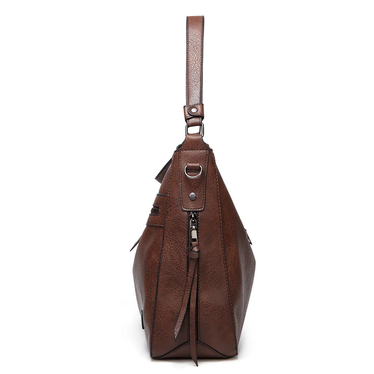 Women's Spring Soft Leather Large Capacity Versatile Handbags