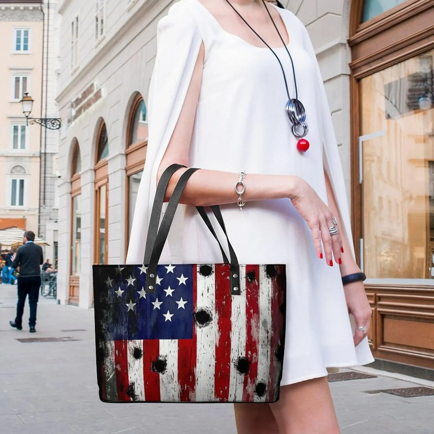 Women's Stylish Waterproof Tote Bag Casual Travel Shoulder Beach Bags