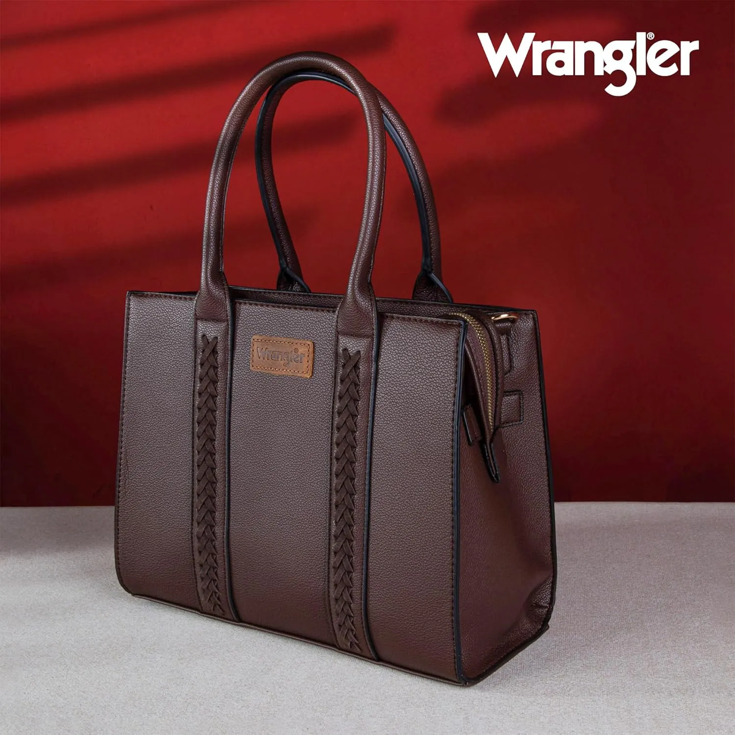 Wrangler 3Pcs Purses for Women Tote Bag Crossbody Handbag Sets with Strap
