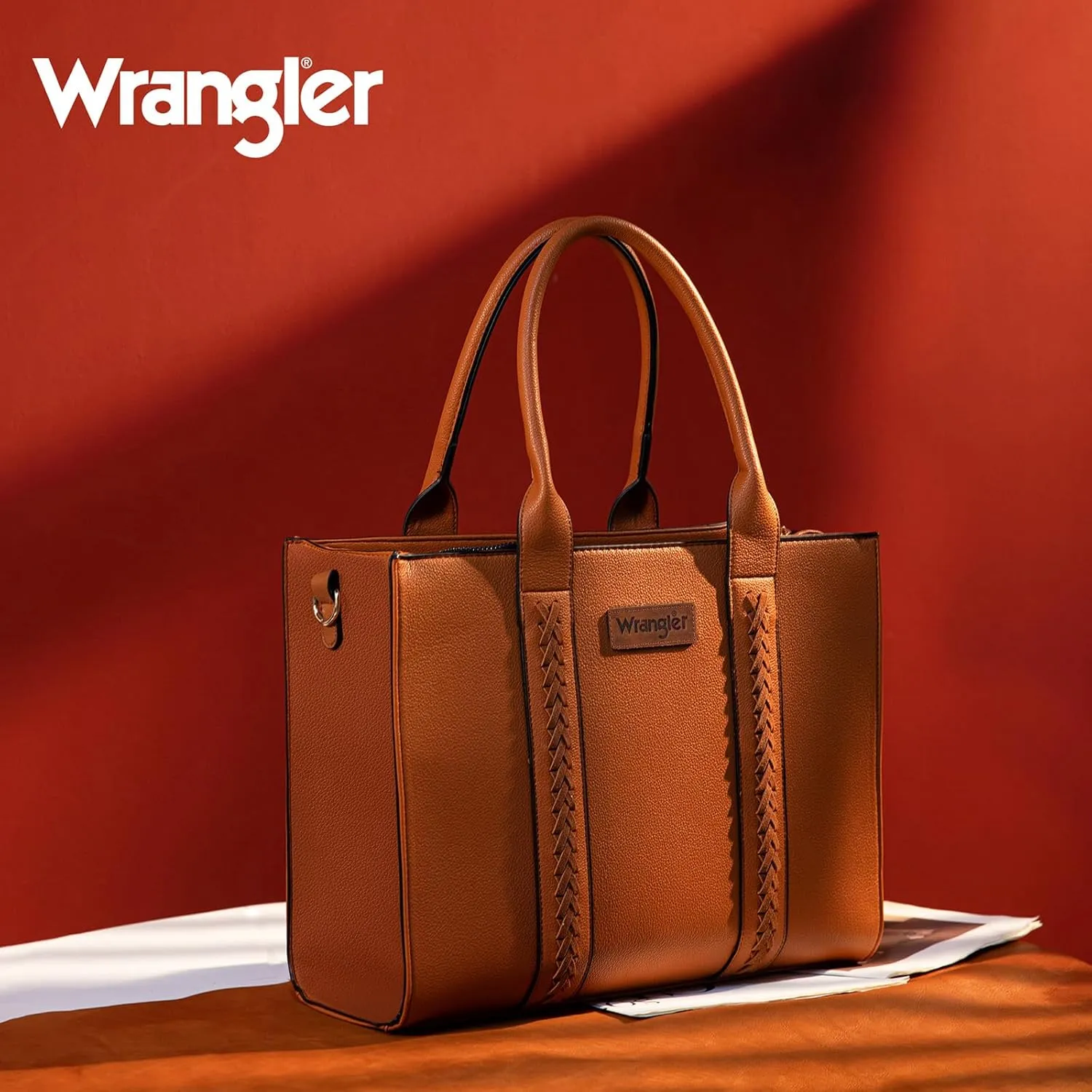 Wrangler 3Pcs Purses for Women Tote Bag Crossbody Handbag Sets with Strap